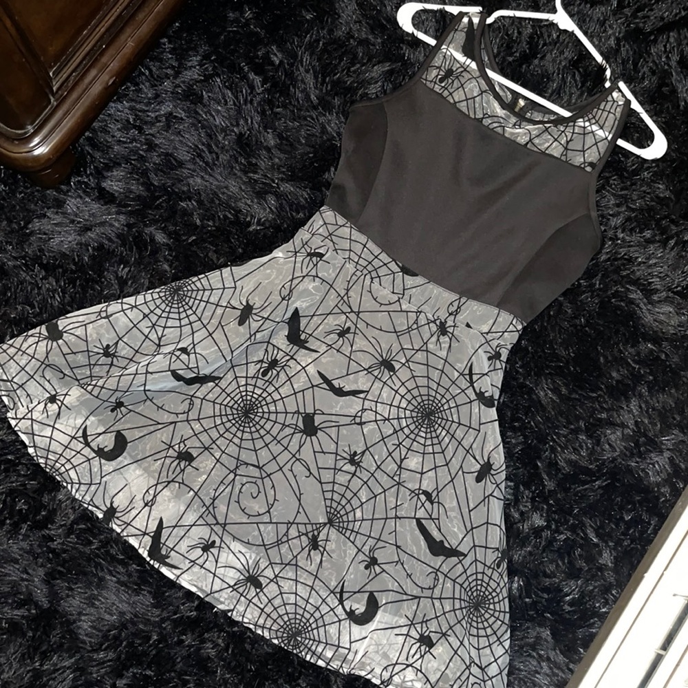 Spider web dress